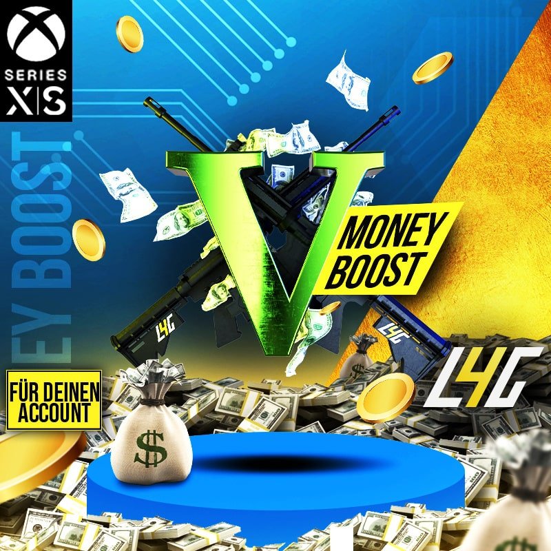 Geld, Spielwährung und Boost für Xbox Series X/S.