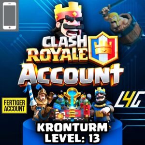 Clash Royale Account Kronenturm Level 13 kaufen