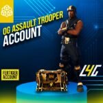 OG Assault Trooper Charakter und Tasche, Fortnite-Account