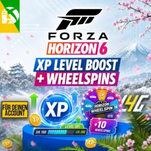 Forza Horizon 6 XP Level Boost + Wheelspins